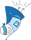 Flying Blue Character